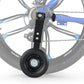 Heavy-Duty Bike Training Wheels for 24-26 Inch Bicycles - 300LB Capacity Adjustable Stabilizers with Thickened High-Carbon Steel & Durable Rubber Wheels