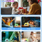 Kids Alarm Clock, OK to Wake Clock for Kids, Cat Clock with 11 Colors Night Light, 10 Soothing Sounds, Child Lock, Dual Alarms, Sleep Training, Birthday Gift for Boy Girls Children