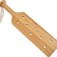 17 Inch Large Bamboo Wood Paddle Wooden Paddle with Airflow Holes