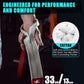 HiRui Cotton Lifting Wrist Straps (Pair) for Weightlifting Powerlifting Bodybuilding Strength Training | Wrist Support Wraps for Enhanced Grip & Stability - Soft & Durable, 13 inch Fits All