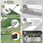 Galvanized Raised Garden Bed Outdoor- Raised Beds for Gardening| Metal Planter Box, Steel Raised Garden Bed Kit with Safety Edging and Gloves for Vegetables, Flower, Herbs (6x2x1.4FT, Green)