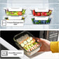 VERONES 10 Pack 22 OZ Glass Meal Prep Containers, Airtight Glass Lunch Containers Set,Glass Food Storage Containers with Lids,BPA Free, for Microwave, Oven, Freezer & Dishwasher Friendly,White