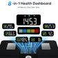 GE Smart Scale for Body Weight: Body Fat Scales Bathroom with BMI Muscle Mass 14 Body Composition Metrics with Large Display Accurate Bluetooth Weighing Machine with App 400 lbs