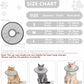 Lightweight Cat Cone Collar Soft, Soft Comfortable Cat Recovery Collar After Surgery, Elizabethan E Collar for Cats, Cone for Cats to Stop Licking (Gray, Small)