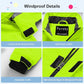 Pursky Boy's Waterproof Ski Jacket Kids Winter Snow Coats Fleece Raincoats Parka