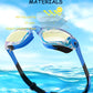 Kids Swim Goggles, Swimming Goggles for Kids Toddlers 3-14 with Swim Cap, Nose Clip, Nose Bridge, Ear Plugs