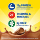 Carnation Breakfast Essentials High Protein with Fiber Ready-to-Drink, 8 FL OZ Carton, Rich Milk Chocolate (Pack of 24)