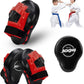 Valleycomfy Boxing Curved Focus Punching Mitts- Leatherette Training Hand Pads