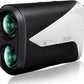 SUNPOW Golf Rangefinder with Slope -1000 Yards Range Finder with Flag Pole Locking Vibration-7X Magnification Rechargeable Golf Range Finders for Hunting
