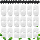 Cat Water Fountain Filter, 16 Pack Cat Fountain Filter Replacement with 16 Sponges Compatible With PETLIBRO® Dockstream Tomxcute Cat Water Fountain PLWF005 / PLWF105 / PLWF115 / PLWF305