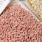 I AM TOFU - Tofu Cat Litter, Natural Flushable, No Dust Extra Clumping Pellet Litter (10 LBS, Honey Peach)