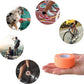 9 Pack 1" x 5 Yards Self Adhesive Bandage Wrap Self Stick Wrap for Ankle, Wrist, Finger, Sports, Breathable Cohesive Vet Tape for Pets (Light Orange)