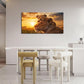 Large Lion Wall Art Lion and Lioness Canvas Living Room African Wildlife Animal Pictures Framed Prints Oversize Wall Decor Painting Artwork for Bedroom Dining Office Home 60"x30"