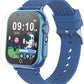 Goodatech Kids Smart Watch for Boys Girls, 1.54'' Smartwatch with 26 Puzzle Games,HD Camera,Video Music Player,Pedometer,Flashlight,Audio Book etc., Aluminum Case and Sport Band (Blue)
