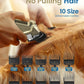 oneisall Dog Clippers for Grooming for Thick Heavy Coats/Low Noise Rechargeable Cordless Pet Shaver with Stainless Steel Blade/Waterproof Dog Shaver for Dogs Pets and Animals (Gold)