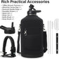 1 Gallon Water Bottle Insulated | Thickened Stainless Steel Vacuum Metal Water Jug | Portable Sports Large for Gym and Hiking with Straw, Carrier Bag, Handle Strap | BPA-Free 128 oz