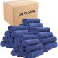 Arkwright Microfiber Gym Towel - Bulk Case of 180 - Super Soft, Quick Dry Workout Sweat Towels, 300 GSM Lightweight & Absorbent for Sports, Working Out, Yoga, and Spa, 16 x 27 in, Navy