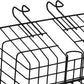 Retrospec Apollo-Lite Lift-Off Bike Basket - Detachable Steel Handlebar Basket with Carrying Handle for Commuting, Shopping & Beach Trips - 14.5in x 9.5in Weather-Resistant Biking Gear