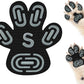 Anti-Slip Dog Paw Protector Pads for Senior Dogs, Dog Paw Adhesive Pads on Hardwood Floor,Senior Pets Essentials with Strong Traction,Puppy Grippers,12 Sets 48 pc S