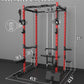Eonfit E2 Power Cage，1500LB Squat Rack with Cable Crossover System.Multi-Function Power Rack for Home Gum.All-in-One Squat Rack with More Training Attachments