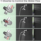 Dog Shower Attachment, Pet Shower Head for Fast and Easy Bathing and Cleaning, Dog Shower Wand With Metal T-Diverter, 8-Foot Hose T-Diverter Adapter For Indoor and Outdoor