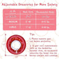 ANWA Adjustable Cat Cone Collar Soft, Cute Cat Donut Collar After Surgery, Kitten Recovery Cones to Stop Licking