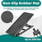 Dog Ramp for Bed, Adjustable Pet Ramps for Dog to Get on Bed, Non-Slip Rubber Surface - Folding Wooden Dog Ramp for Small/Large/Old Dogs, Adjustable up to 19.5 inch High Beds