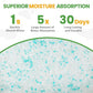 NEWORD Crystals Cat Litter Silica Gel, 14LB Bag, Superior Odor Control, Non Clumping Cat Litter, Lightweight Cleaning Crystals for Home Kitty Litter Boxes Cats Pets, Aloe Vera Fragrance