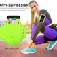 Running Armband with Earphone Bag Cell Phone Armband for iPhone 16 15 Pro 14 Plus 13 11 XR XS, Galaxy S24/S10 Water Resistant Sports Phone Holder Case & Zipper Slot Car Key Holder for 6.7 inch Phone