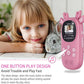 32GB MP3 Players for Kids, Cute Reindeer Portable Music Bluetooth Kid MP3 Player, Child MP3 Player with Bluetooth 5.3,Speaker, FM Radio, Alarm Clock, Voice Recorder, Stopwatch (Support up to 128GB)