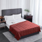 L'AGRATY Weighted Blanket - 48"x72" 20lbs Cooling Breathable Heavy Blanket Microfiber Material with Glass Beads for Adult All-Season Summer Fall Winter Soft Thick Comfort