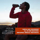 Tailwind Nutrition Recovery Mix, 20 Grams Complete Protein, Carbohydrates, and Electrolytes Powder Drink Mix for Post-Workout, Free of Gluten, Soy, and Dairy, Vegan, 12 Servings, Salted Caramel