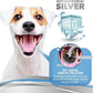 PetSilver Teeth & Gum Water Additive for Dental Care - Pet Breath Freshener - Targets Tartar, Plaque & Eliminates Bad Breath - Dog Oral Care & Cat Teeth Cleaning - No Brushing & Tasteless - 12 fl oz