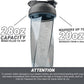Yeti 2.0 Vortex Blender Shaker Bottle Holds upto 27oz | No Blending Ball or Whisk | USA Made | Portable Pre Workout Whey Protein Drink Shaker Cup | Mixes Cocktails Smoothies Shakes | Top Rack Safe
