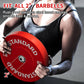 Colorful Olympic Bumper Plates, 2-inch Stainless Steel Insert, Virgin Rubber Weight Plate Set for Barbell Weight Lifting and Strength Training Home Gym