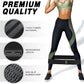 12 Pcs Fabric Resistance Bands for Working Out Booty Workout Stretch Exercise Bands Non Slip for Legs Squat Resistance Loop for Women Men Starter Butt Hip Thigh Fitness