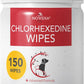 NOVEHA Pet Wipes - Formulated Pet Wipes - for Facial and Finger Folds, Underarms - 3" x 2" Size (150 Counts)
