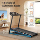 THERUN Incline Treadmill for Running and Walking, 300 lbs Weight Capacity, Wide Belt, 3.0 HP, 18" LED Screen, 2 Layers Shock-Absorbing