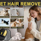 2Pcs Electrostatic Gloves Pet Hair Removal, Reusable Cat & Dog Hair Remover for Couch, Furniture, Carpet, Curtain, Upgraded Animal Fur Removal Tool, Cat Grooming Gloves
