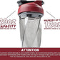 HELIMIX 1.5 Vortex Blender Shaker Bottle Holds Upto 20oz | No Blending Ball or Whisk | USA Made | Portable Pre Workout Whey Protein Drink Shaker Cup | Mixes Cocktails Smoothies Shakes | Top Rack Safe