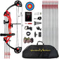 Compound Bow Archery for Youth and Beginner, Right Handed,19”-28” Draw Length,15-29 Lbs Draw Weight, 260 fps