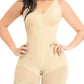 YIANNA Fajas Colombianas Shapewear for Women Tummy Control Post Surgery Full Body Shaper Butt Lifter with Zipper Crotch