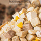 Freeze Dried Cat & Dog Treats – 8OZ Freeze Dried Chicken+Duck+Egg Yolk 3 in 1 Meat Snacks - High Protein, Bite-Sized, Training Treats Snacks (8 OZ)