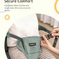 HOMEAL Booster Seat for Dining Table for Toddler Kid Baby, Adjustable Kids Breathable Booster Seat for Kitchen with Backrest and Adjustable Straps, Sage