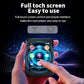 16GB MP3 Player with Bluetooth 5.3, QNGEE 2.4 inch Full Touchscreen Music MP3 for Kids, FM Radio, Voice Recorder, HiFi Sound, E-Book, Earphones Included
