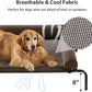 RRPETHOME Large Elevated Cooling Dog Bed, Raised Dog Cot Beds for Large Dogs, Elevated Outdoor Pet Cot, Chew Proof Portable Cooling Pet Cot with Skid-Resistant Feet and Breathable Mesh