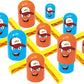 New Tic Tac Toe Game,Strategy Board Game,Head-to-Head Game,Family Games,Children's Day Gifts,Party Favors for Kids 3-8.