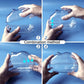 Hamster Bathtub,Hamster Bathroom,Small Animal Habitat Décor,Sand Bath Container Transparent Beds,Hamster Bed,Ice Bathtub,Sleep Pad Nest,Sand Bath Box for Small Pet Animals Cage Accessories（L）