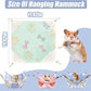 4 Pcs of Rat Hammocks Small Animal Hammock Rat Hanging Bed Guinea Pig Hammock Guinea Pig Accessories for Small Animals Cage Chinchilla Parrot Sugar Glider Ferret Squirrel