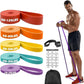 Zacro Resistance Bands, 6 Resistance Levels Pull Up Assistance Bands, Exercise Bands for Men&Women, Heavy Duty Resistance Band Set with Door Anchor, for Working Out, Muscle Training, Physical Therapy